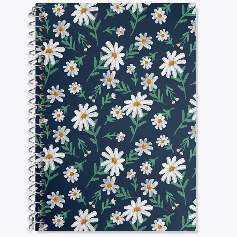 دفتر لغت 50 برگ خندالو مدل گل بابونه کد 29533