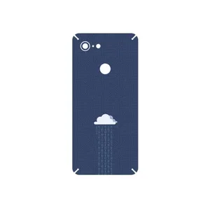 MAHOOT Minimal Data Cloud Cover Sticker for Google Pixel 3