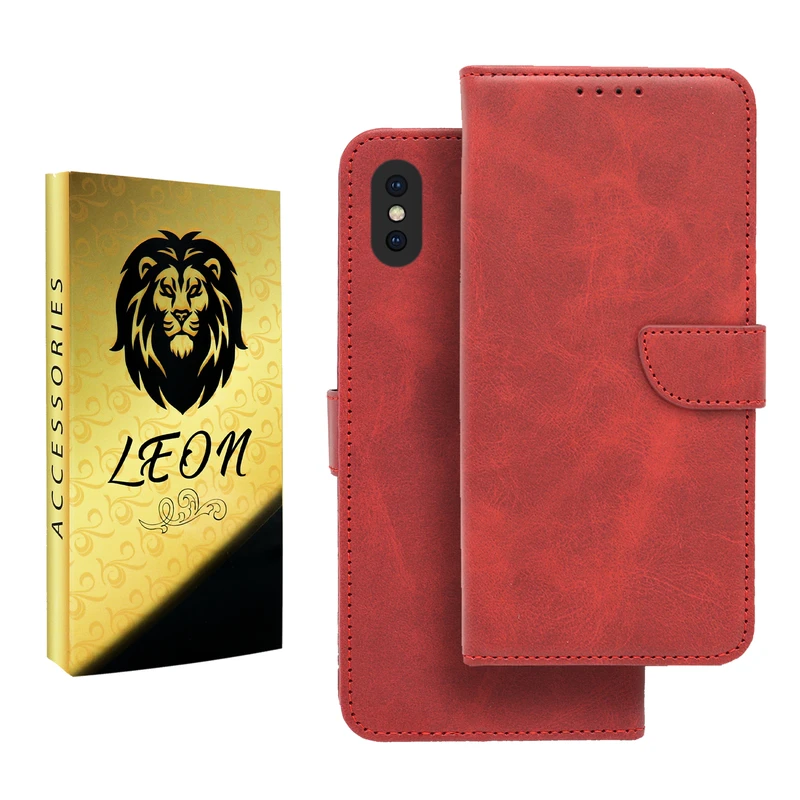 کیف کلاسوری لئون مدل Khoshi Yo مناسب برای گوشی موبایل اپل iPhone Xs