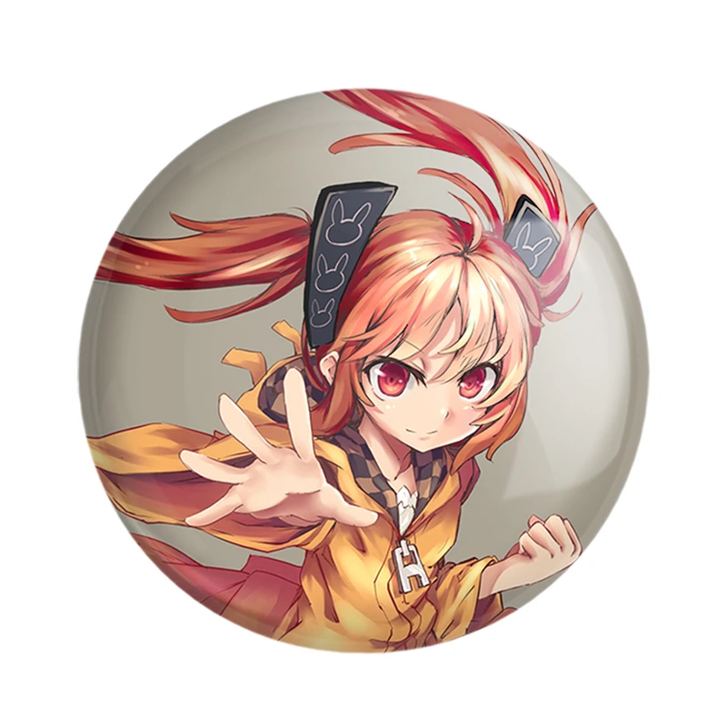 مگنت خندالو مدل انجو انیمه گلوله سیاه کد 35811