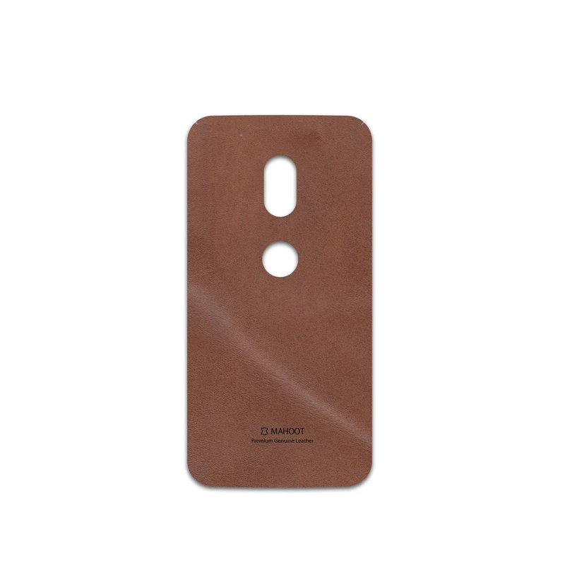 برچسب پوششی ماهوت مدل Matte_Natural_Leather مناسب برای گوشی موبایل موتورولا Moto G4 Play