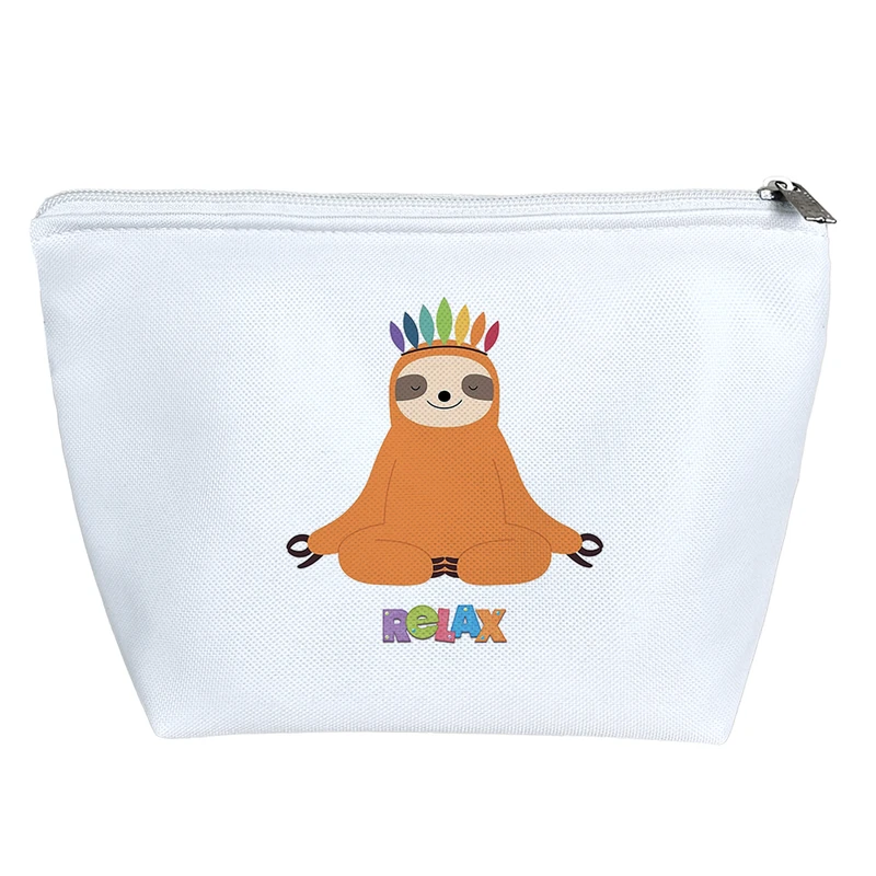 کیف لوازم آرایش دخترانه خندالو مدل تنبل کد 428