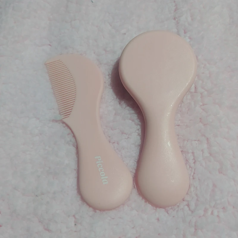 عکس شماره 9 : ست شانه و برس کودک پیکولا مدل natural type-2022