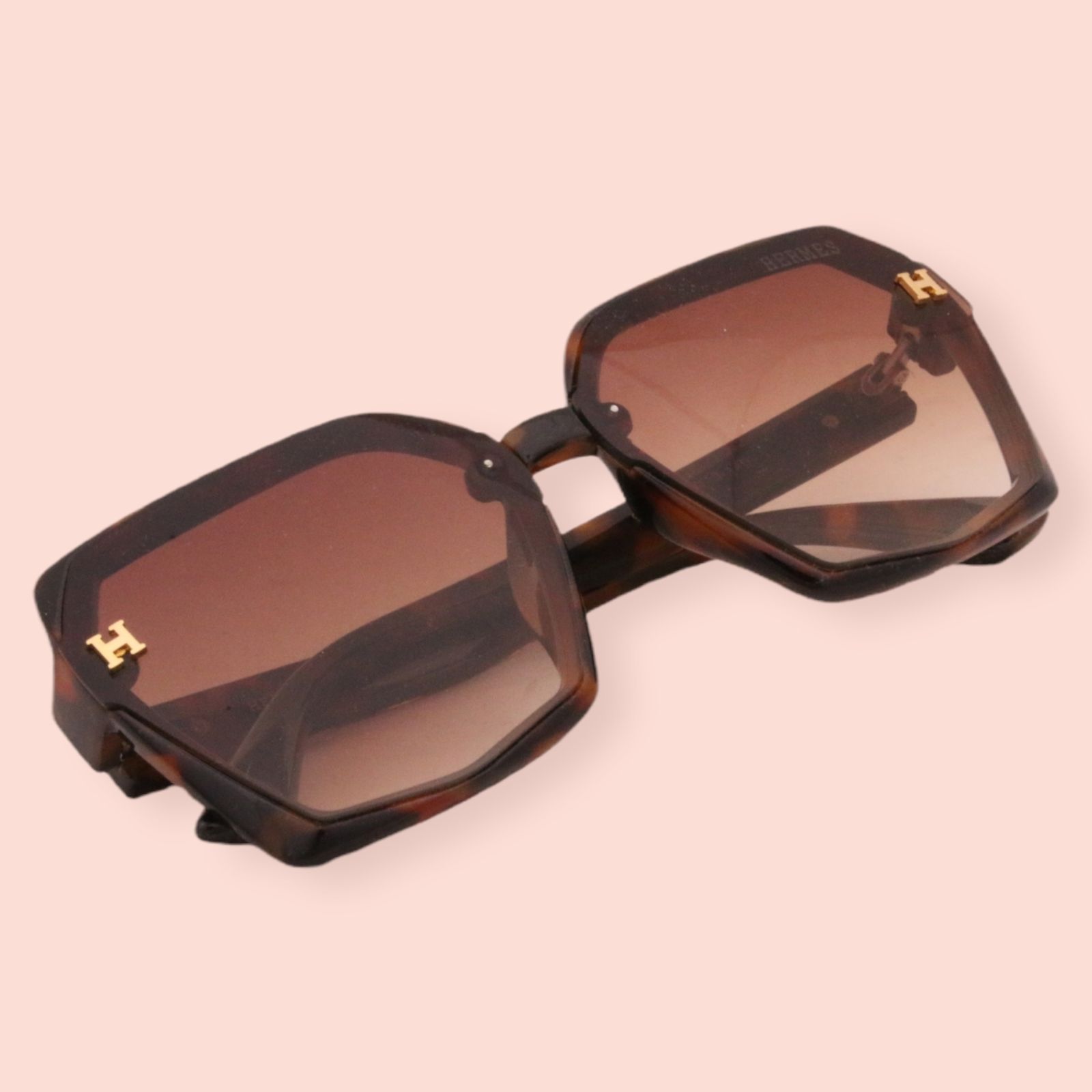 عینک آفتابی هرمس مدل 9056P Leather Edition -  - 12