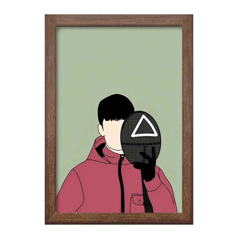 تابلو خندالو طرح بازی مرکب (Squid Game) کد F10139