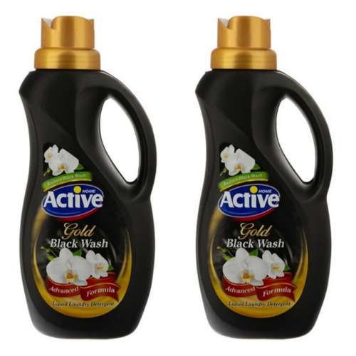 مایع لباسشویی مشکین شوی اکتیو مدل 02 حجم 1500 میلی لیتر بسته 2 عددی