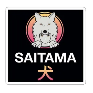 استیکر لپ تاپ مدل Saitama