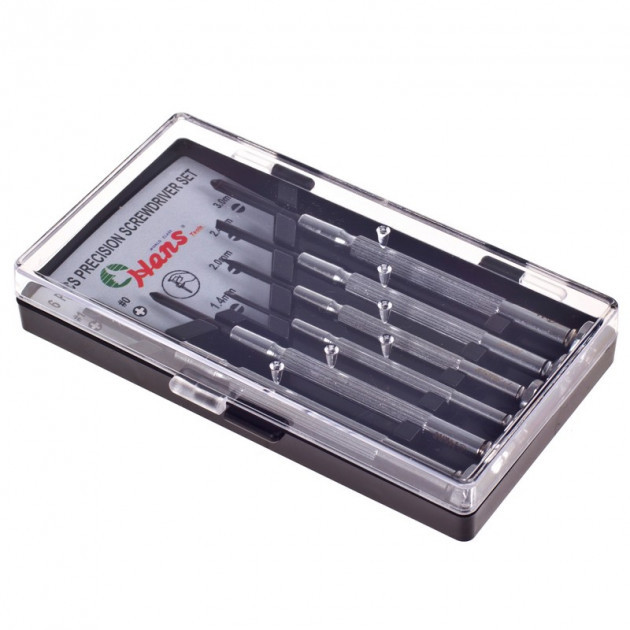 مجموعه 6 عددی پیچ گوشتی ساعتی هنس تولز مدل 6-06100