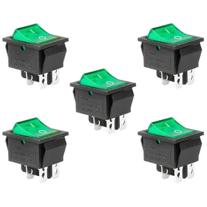 کلید راکر مدل 4 پایه کد KCD4 بسته 5 عددی