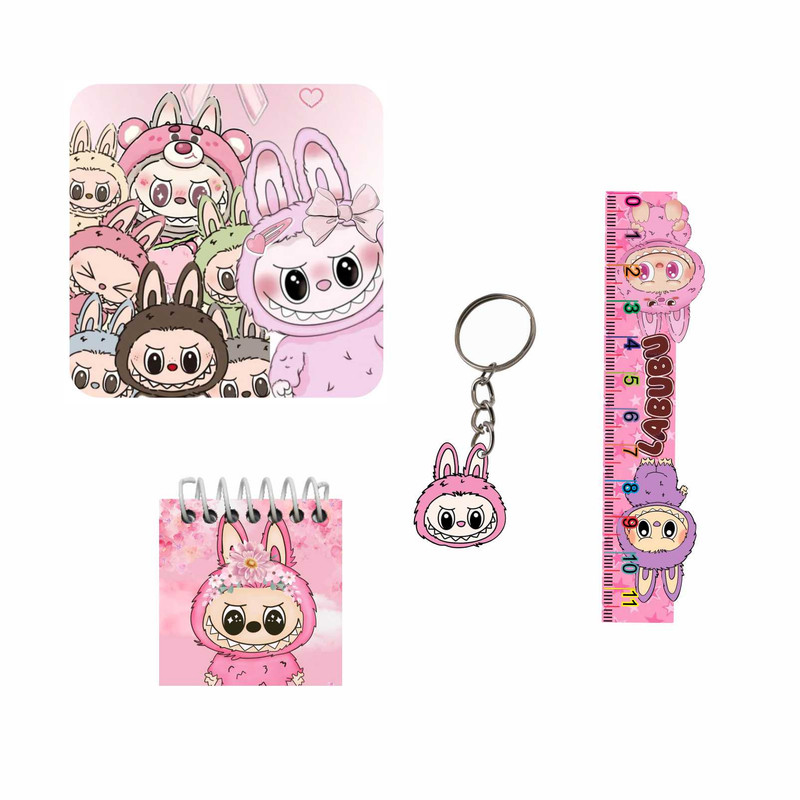 بسته لوازم تحریر مدل لابوبو کد labobo 1 مجموعه 4 عددی