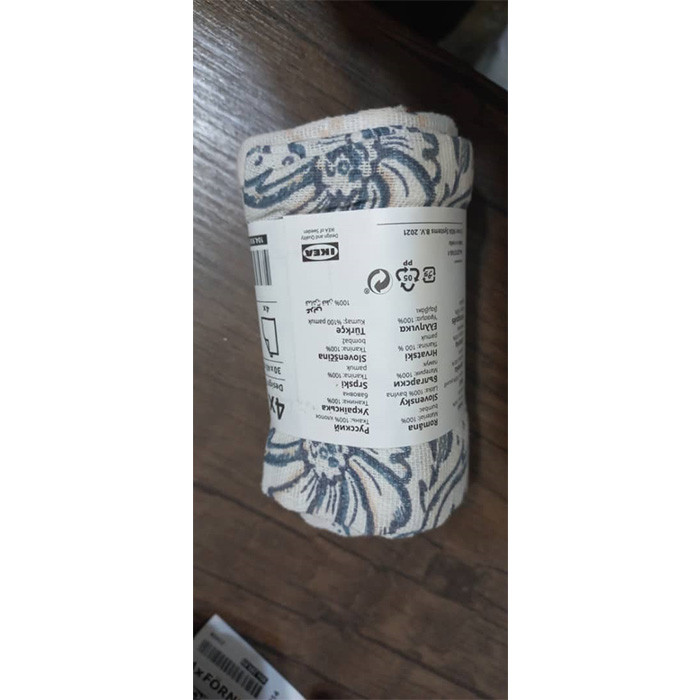 دستمال آشپزخانه ایکیا مدل 104 بسته 4 عددی