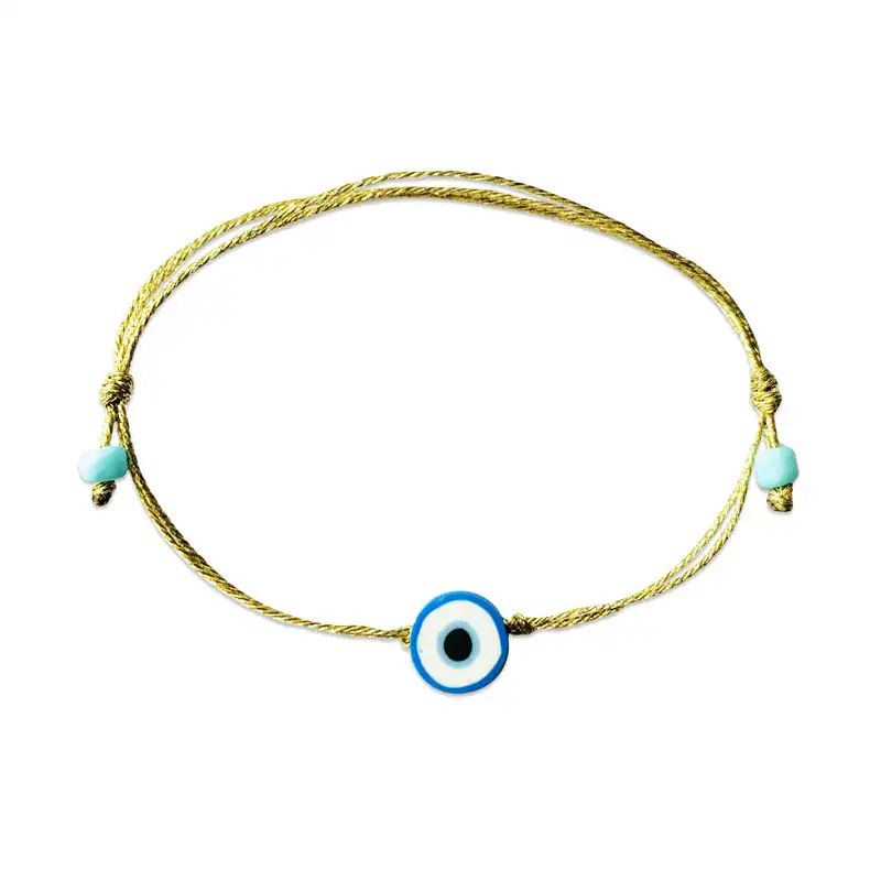 دستبند زنانه طرح چشم نظر