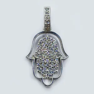 آویز گردنبند نقره زنانه سلین کالا مدل برلیان ce-k281