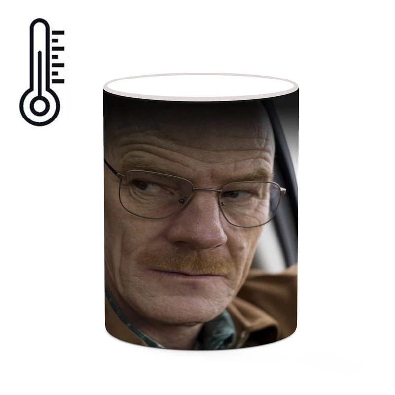 ماگ حرارتی کاکتی طرح Bryan Cranston مدل mgh25398