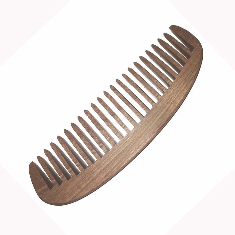 شانه مو مدل چوبی دستساز جیبی