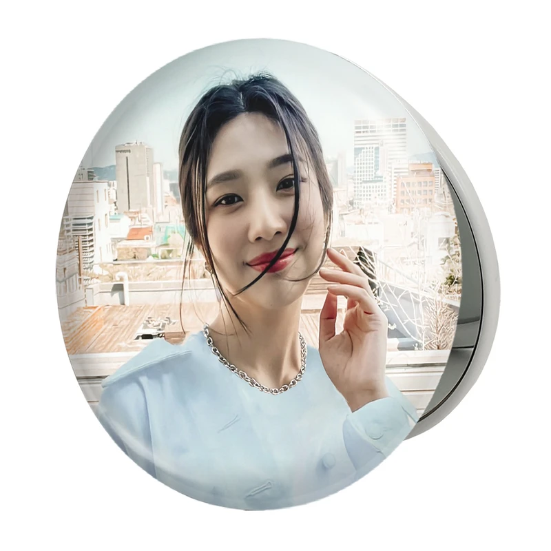 آینه جیبی خندالو طرح جوی گروه رد ولوت Red Velvet مدل تاشو کد 19648 