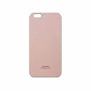 MAHOOT Rose Gold Leather Cover Sticker for OnePlus 5