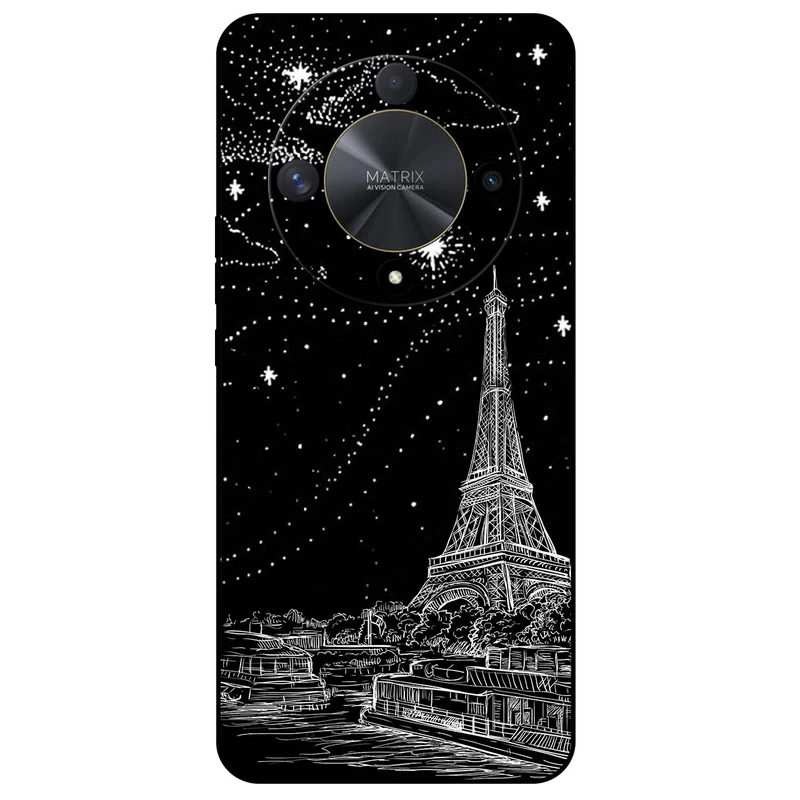 کاور مگافون طرح ایفل مدل 8107 مناسب برای گوشی موبایل آنر X9B