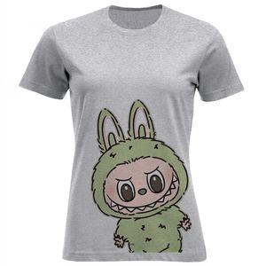 تی‌شرت آستین کوتاه زنانه مدل A115 LABUBU