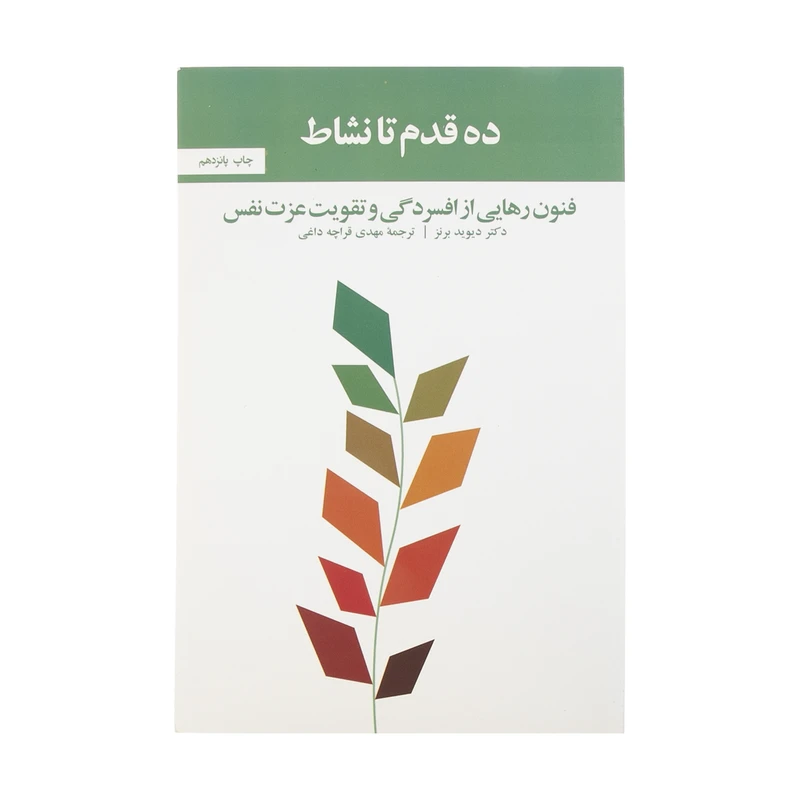 کتاب ده قدم تا نشاط اثر دیوید برنز نشر آسیم