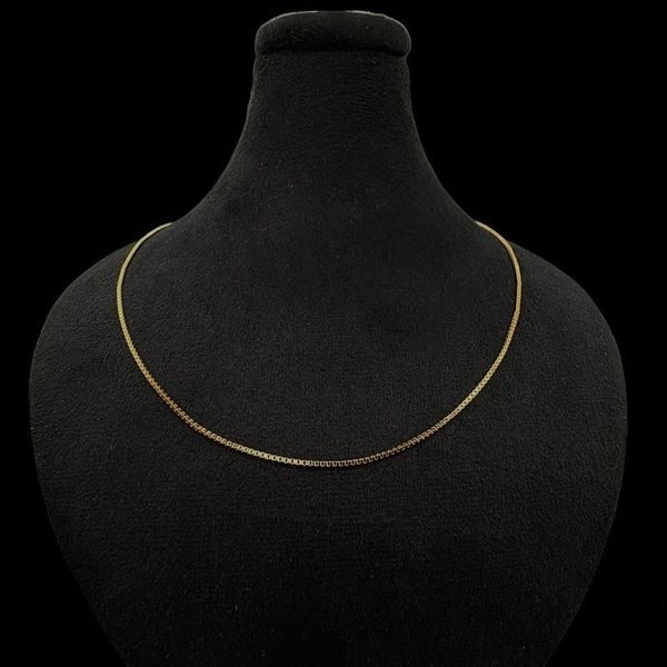 زنجیر ونیزی (آجری) طلا 18 عیار زنانه گالری طلای پرنسس مدل GP009