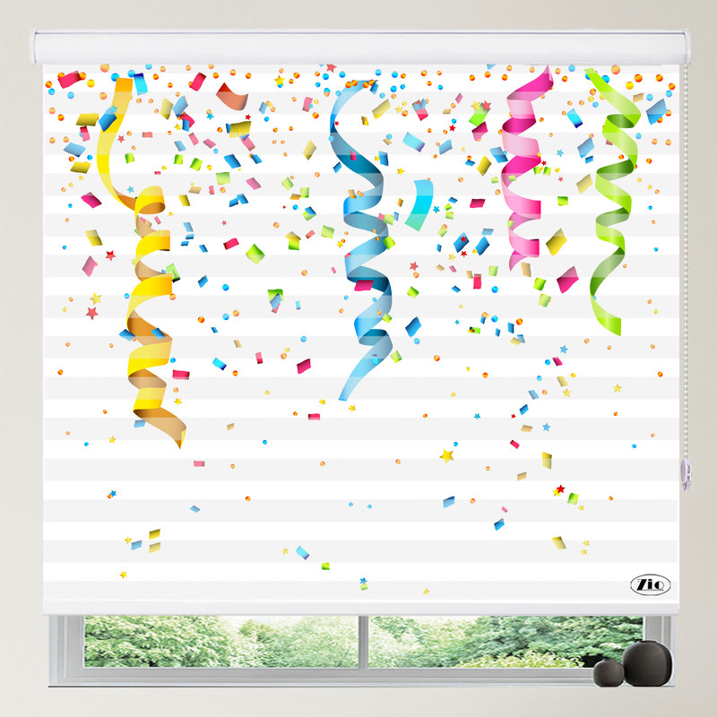 پرده زبرا زیو مدل Kids-10 سایز 150x200 سانتی متر