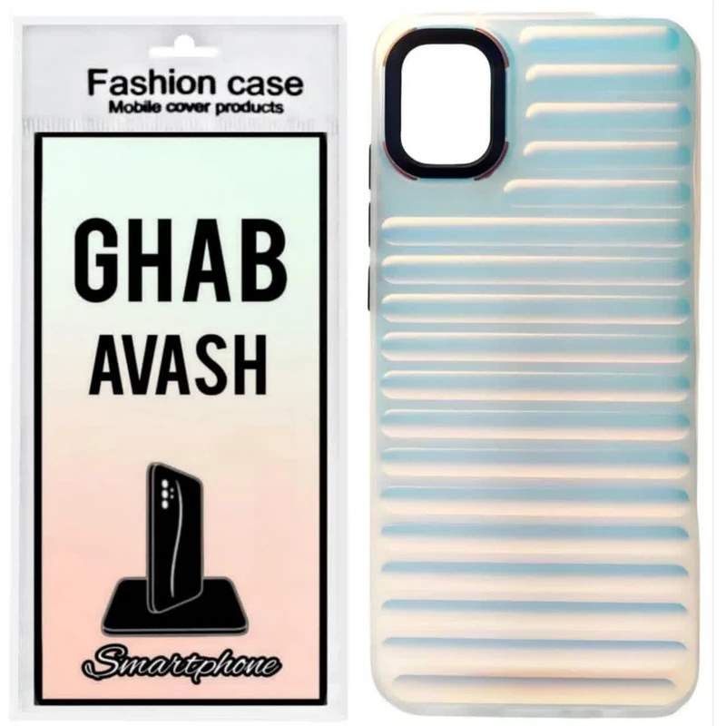 کاور قاب آوش طرح کرکره ای مدل هفت رنگ 01 مناسب برای گوشی موبایل سامسونگ GALAXY A04E