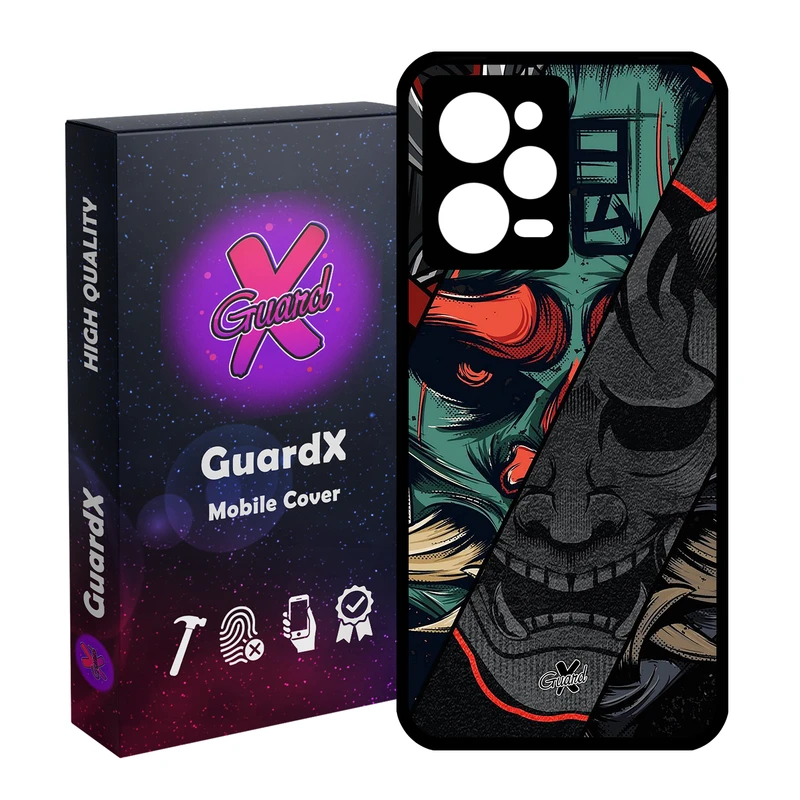 کاور گارد ایکس طرح سامورایی مدل Glass10529 مناسب برای گوشی موبایل شیائومی Redmi Note 12 Pro 5G/Poco X5 Pro 5G/Note 12 Pro Pro speed