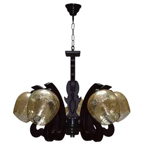 لوستر پنج شعله چشمه نور کد G699/5-BR