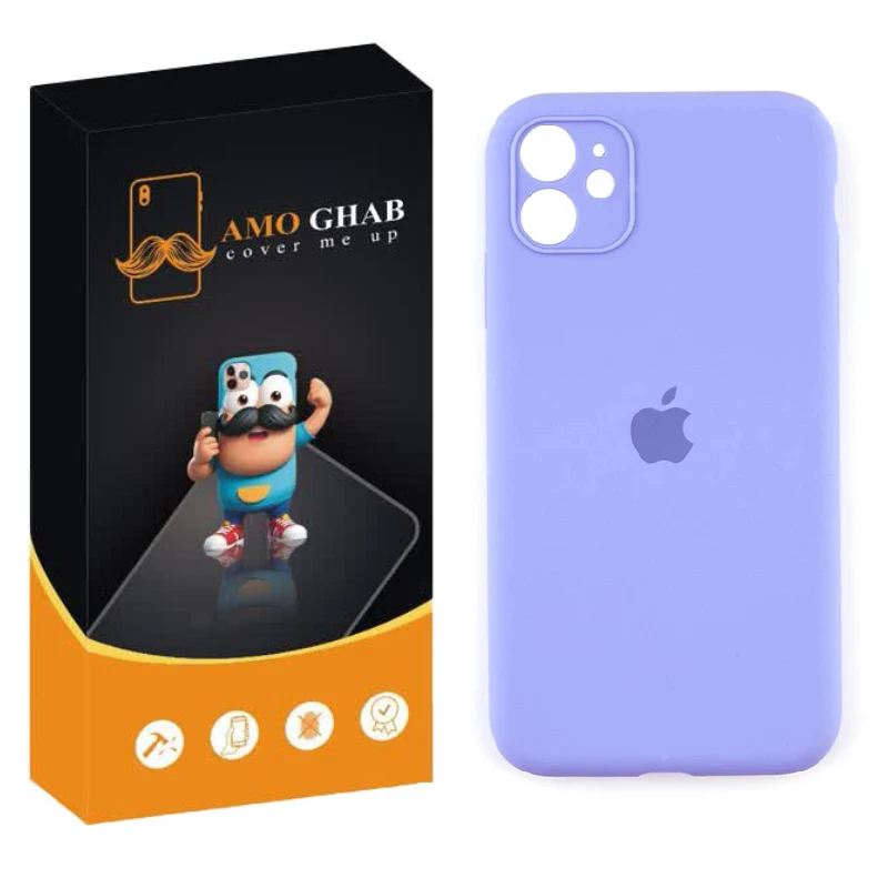 کاور عمو قاب مدل سیلیکونی پاک کنی ORG مناسب برای گوشی موبایل اپل iPhone 11