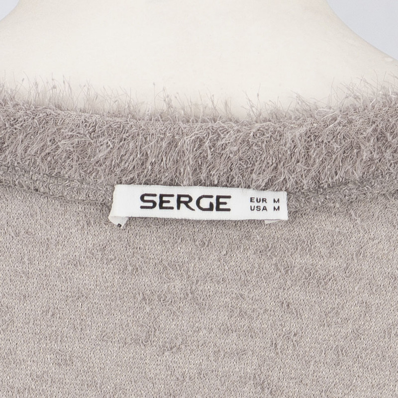 بلوز آستین بلند زنانه سرژه مدل 203455 رنگ یاسی