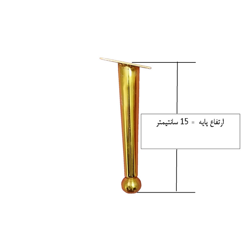 پایه میز مدل LUL15 بسته 4 عددی پایه میز مدل LUL15 بسته 4 عددی