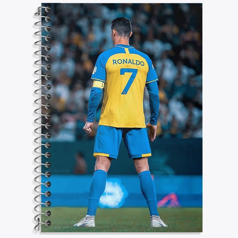 دفتر لغت 50 برگ خندالو طرح کریستیانو رونالدو کد 36402