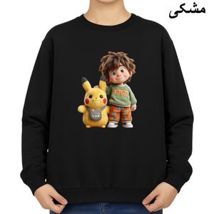 سویشرت زنانه مدل پسرک و پوکمن