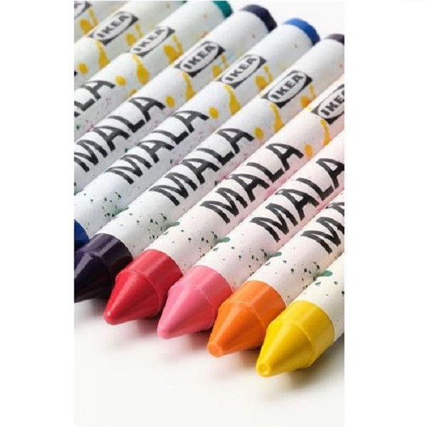 پاستل روغنی 8 رنگ ایکیا مدل MALA