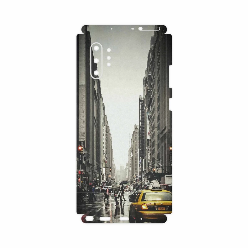 برچسب پوششی ماهوت مدل New York City-FullSkin مناسب برای گوشی موبایل سامسونگ Galaxy Note 10 Plus