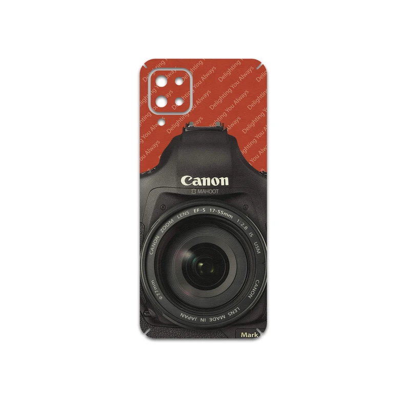 برچسب پوششی ماهوت مدل Canon-Logo مناسب برای گوشی موبایل سامسونگ Galaxy A12