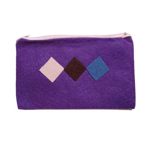  جامدادی نمدی طرح لوزی