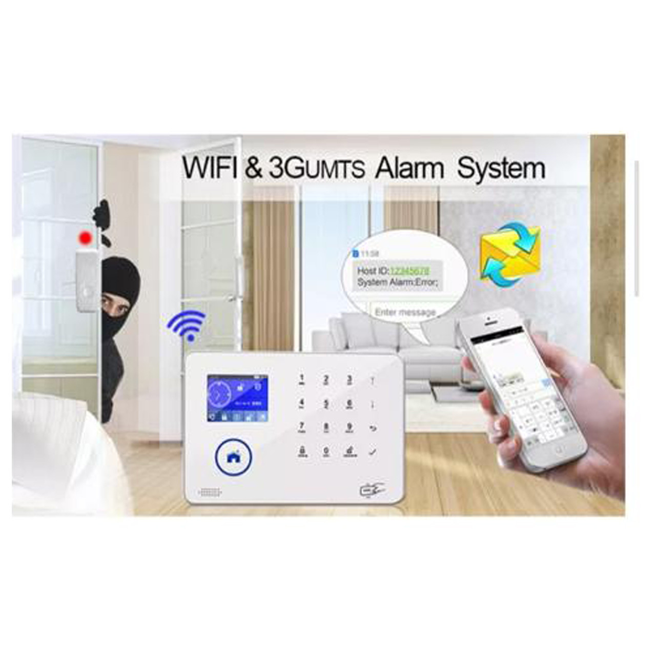 دزدگیر اماکن کیو وای اچ مدل NH-390 دزدگیر اماکن کیو وای اچ مدل NH-390