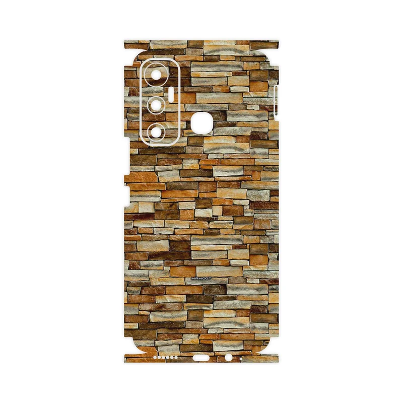 برچسب پوششی ماهوت مدل brickwall-FullSkin مناسب برای گوشی موبایل اینفینیکس Hot 11