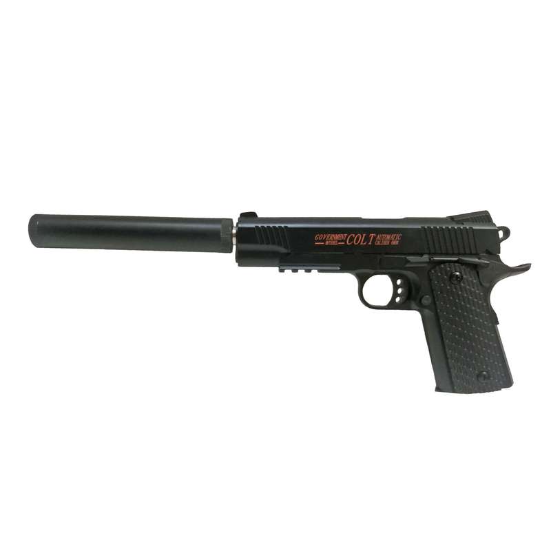 تفنگ بازی مدل صدا خفه کن دار کد +C10-A