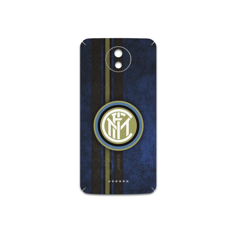 برچسب پوششی ماهوت مدل Inter-Milan-FC مناسب برای گوشی موبایل موتورولا Moto C Plus