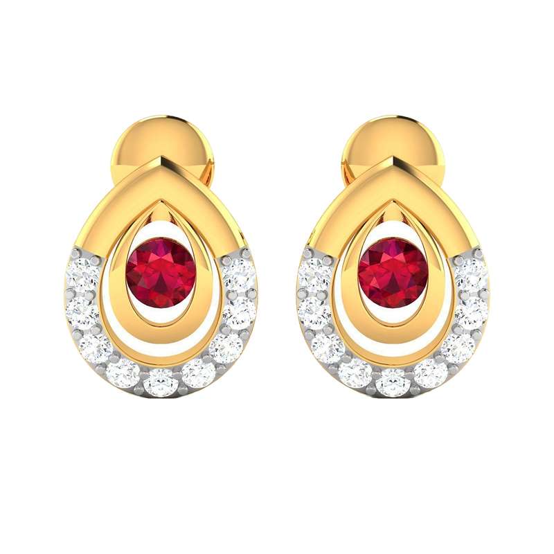گوشواره نقره زنانه ژابیز کد 005