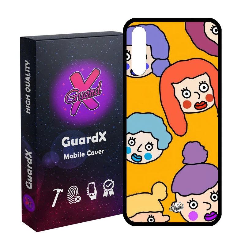 کاور گارد ایکس طرح نقاشی مدل Glass10643 مناسب برای گوشی موبایل آنر 9X/9X Pro/Y9S/P SMART Pro 2019