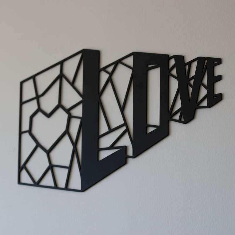 دیوارکوب مدل LOVE