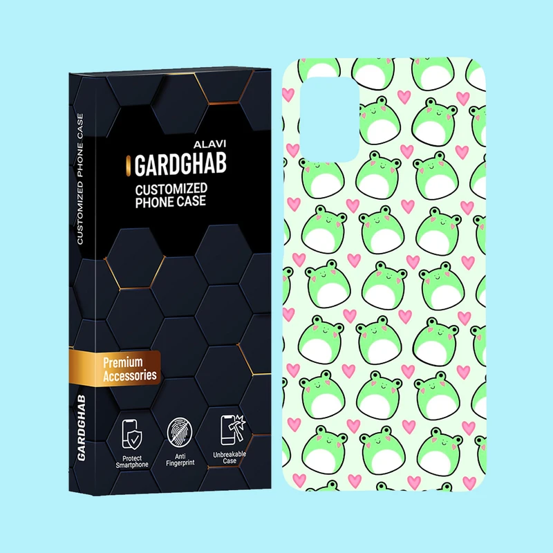 کاور گارد قاب علوی مدل پترن فانتزی مناسب برای گوشی موبایل سامسونگ Galaxy A31