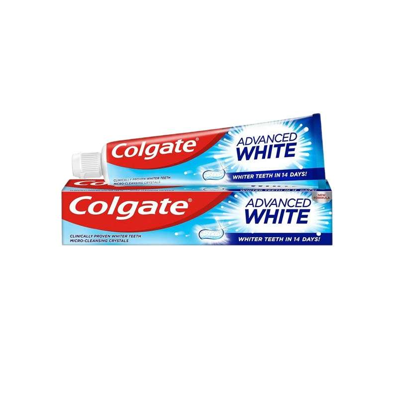 خمیر دندان کلگیت مدل ADVANCED WHITE حجم 50 میلی لیتر