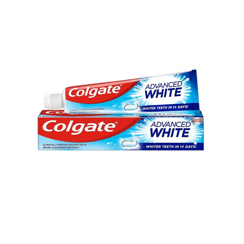 خمیر دندان کلگیت مدل ADVANCED WHITE حجم 50 میلی لیتر