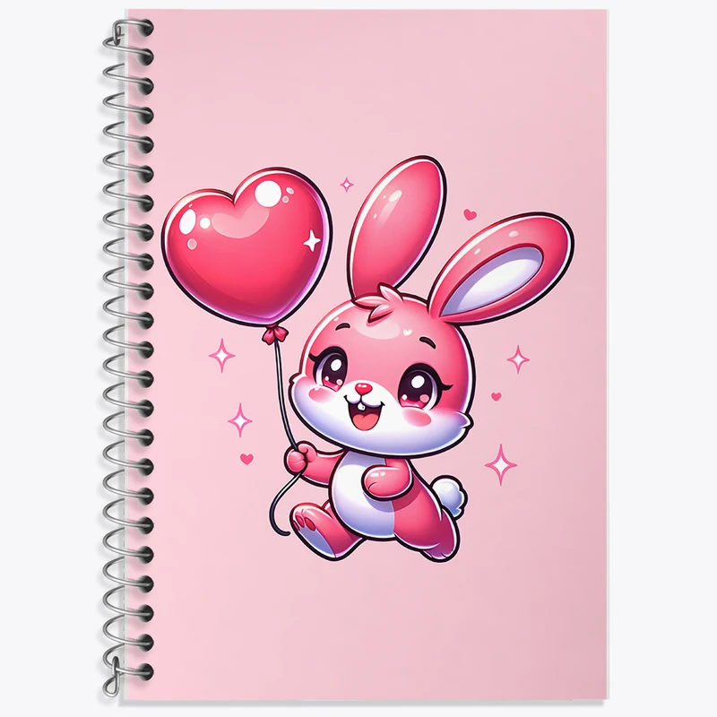 دفتر لغت 50 برگ خندالو طرح خرگوش بامزه کد F7728