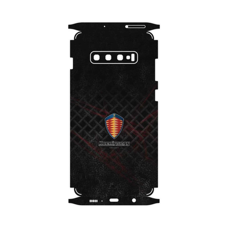 برچسب پوششی ماهوت مدل Koenigsegg Automotive AB-FullSkin مناسب برای گوشی موبایل سامسونگ Galaxy S10 Plus
